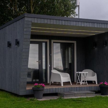 Tiny House Aan Het Water Op De Appelhof Wommels Exterior foto
