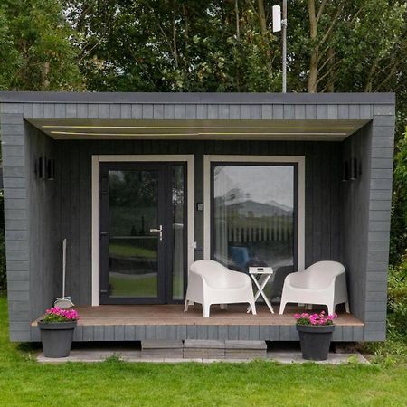Tiny House Aan Het Water Op De Appelhof Wommels Exterior foto